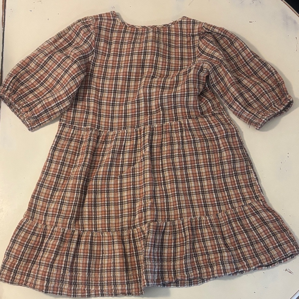 Old Navy Girls Plaid Dress, 10-12 - Picture 6 of 6